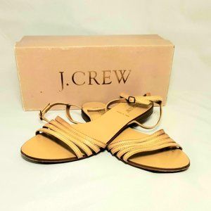 "J. Crew Lillibeth Leather Sandals"